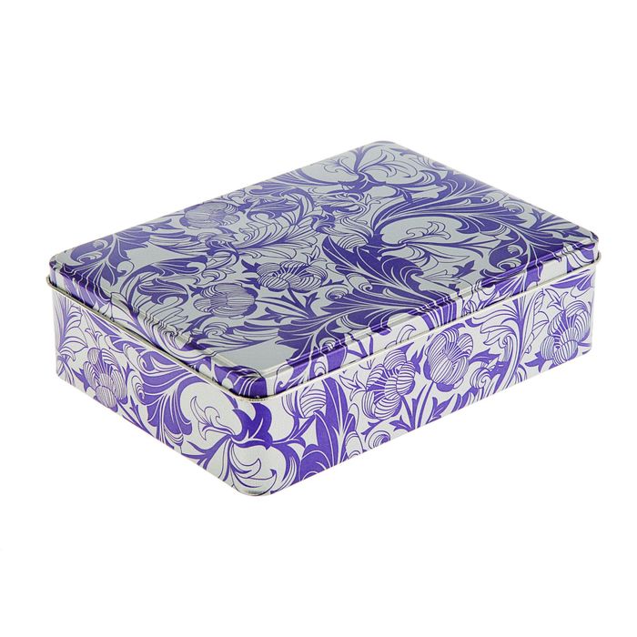 Подарочная коробка "Винтаж сиреневый", 22,1 х 16 х 6,1 см