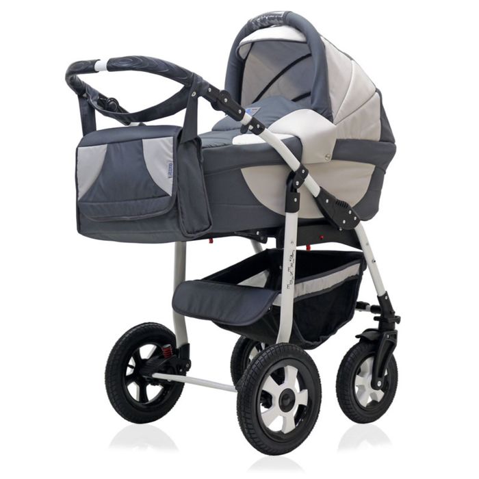 Коляска 2 в 1 Serenade PCO, цвет графит/серый