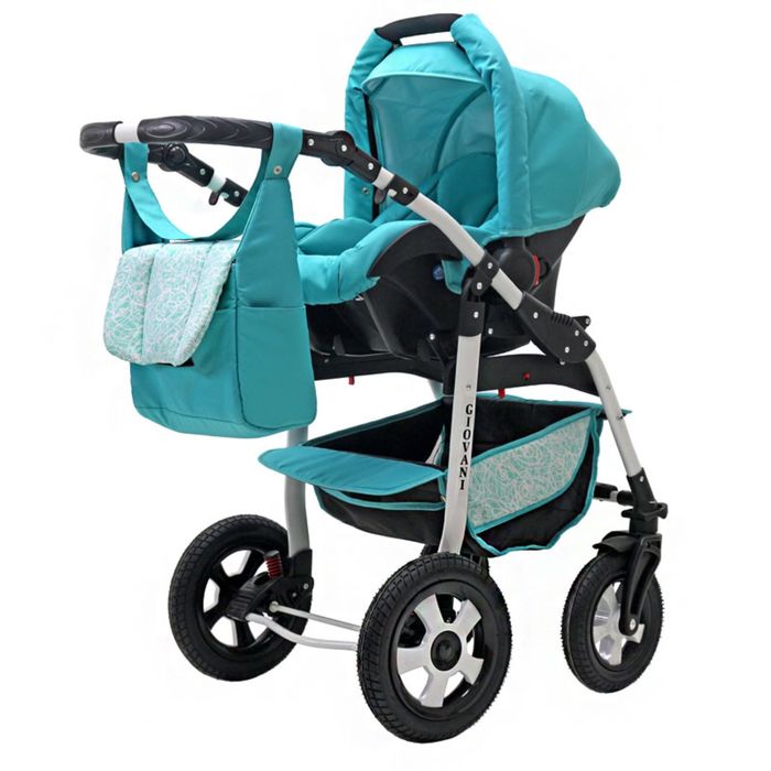 Коляска GIOVANI PCOF (3 в 1) (BartPlast) / 05 бирюза