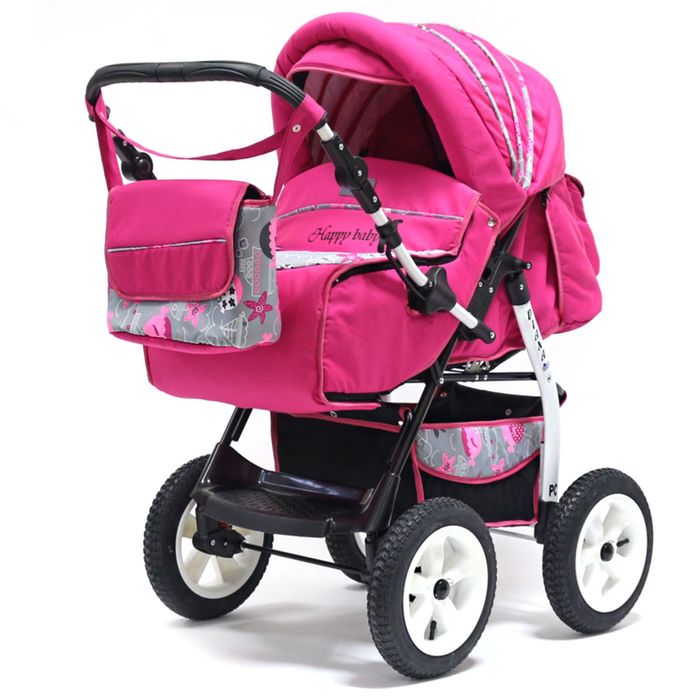 Коляска-трансформер Diana 2016 PKL, цвет розовый