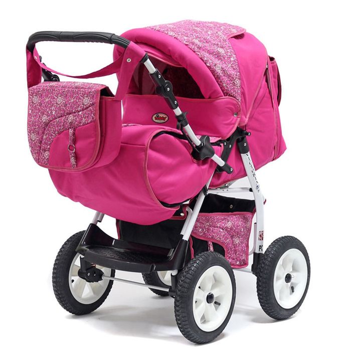Коляска прогул. VICTORIA 2016 PKL (BartPlast) / MO04 розовый