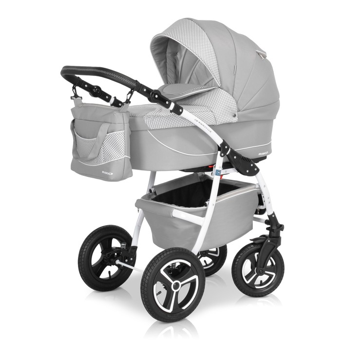 Коляска ANGELO LUX (Riko) / 03 серый