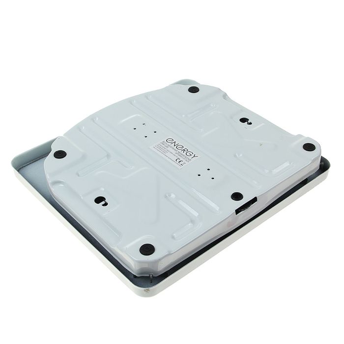Весы напольные ENERGY ENМ-408C, механические, до 120 кг, бело-красные
