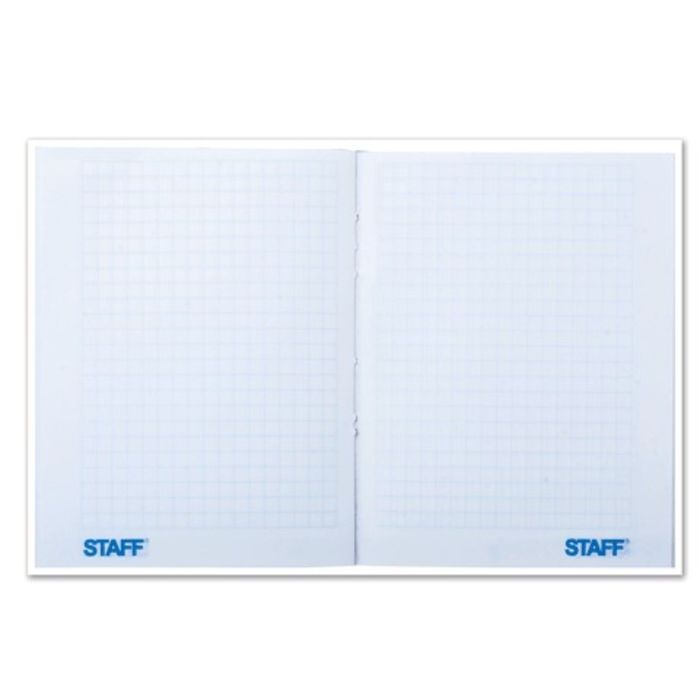 Блокнот А6, 80 листов в клетку, твердая обложка, ламинированный STAFF "Путешествие", 110x147 мм