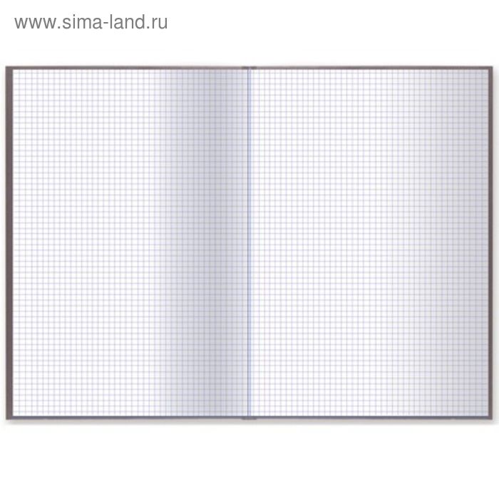

Книга учета А4, 96л 200x290 мм, клетка, обложка крафт, блок газетный