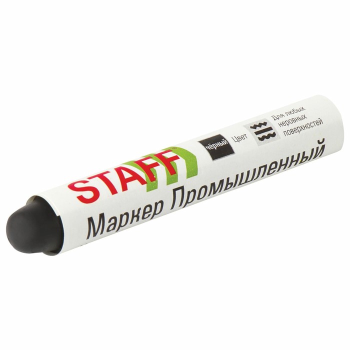 Маркер-паста промышленный STAFF ПМ-100 -20 до +40С, чёрный
