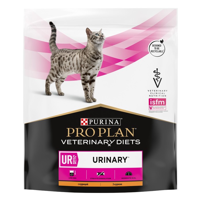 

Сухой корм PURINA FELINE UR Strox диета для кошек профилактика МКБ, 350 г