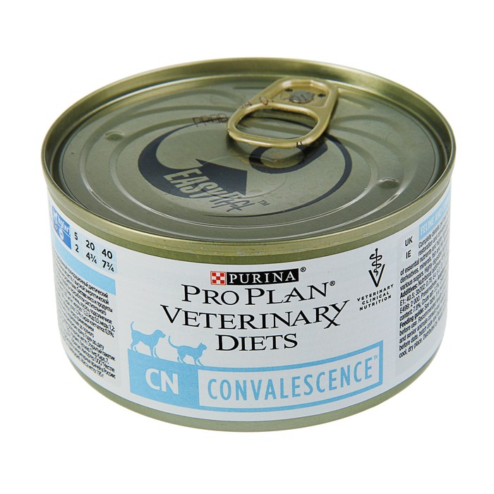 Влажный корм PURINA CANINE &amp; FELINE CN для кошек и собак при выздоровлении, мусс, 195 г