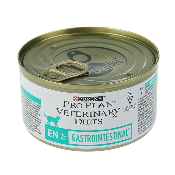 Влажный корм PURINA EN диета для кошек при патологии ЖКТ, ж/б, 195 г