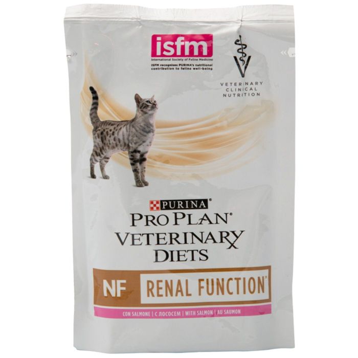 Влажный корм PURINA NF диета для кошек при патологии почек, лосось, пауч, 85 г
