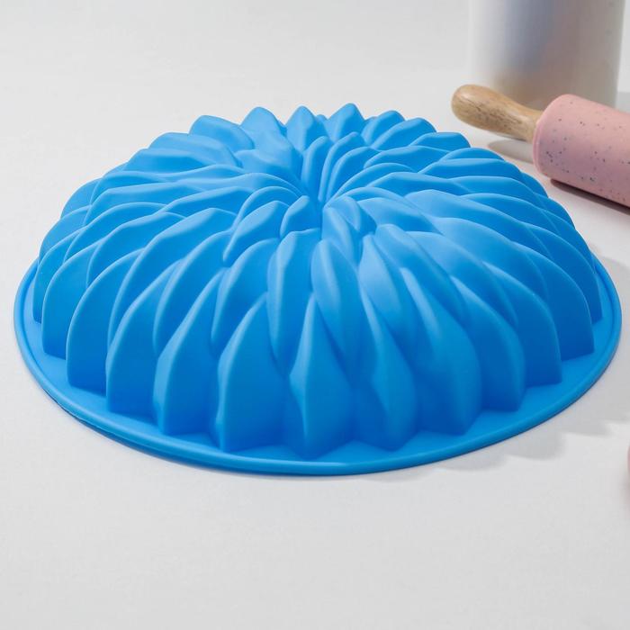 

Форма силиконовая для выпечки «Астра», d=26,5 см, цвет МИКС