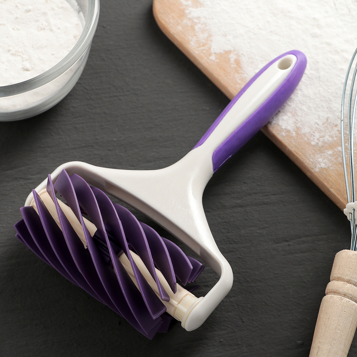 Валик для накатки теста "Волна" 20х12х5,5 см