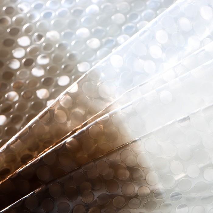 Штора для ванной 180х180 см "Диско 3D", EVA