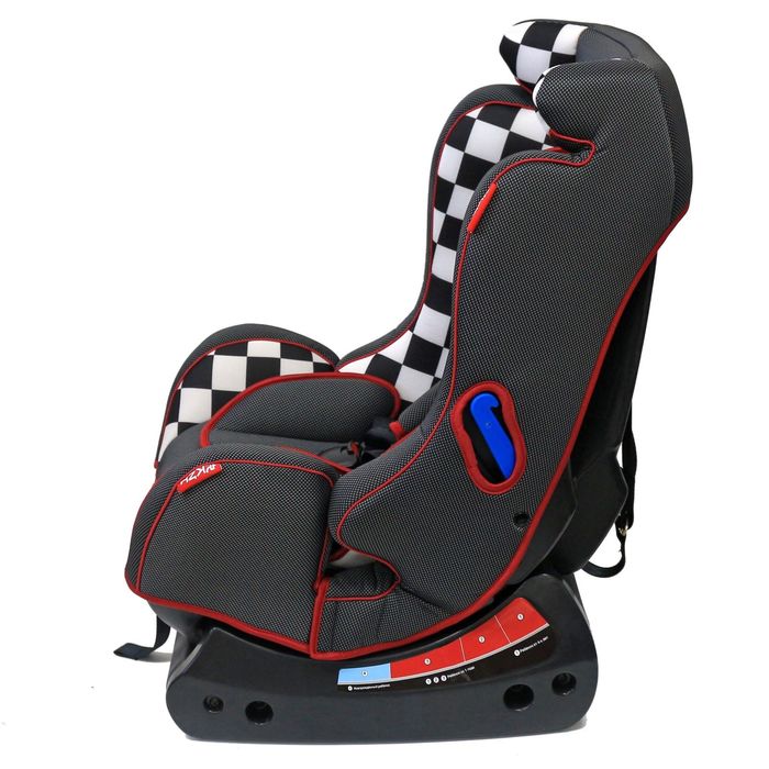 Автокресло Top-Line, группа 0-1-2 (0-25 кг), карбон+ клетка
