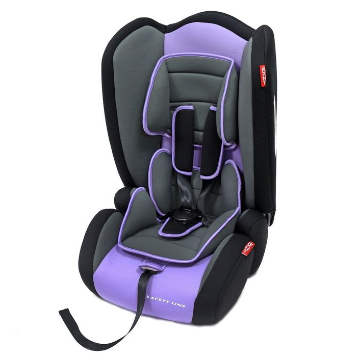 Автокресло Junior, группа 1-2-3 (9-36 кг), сиреневый