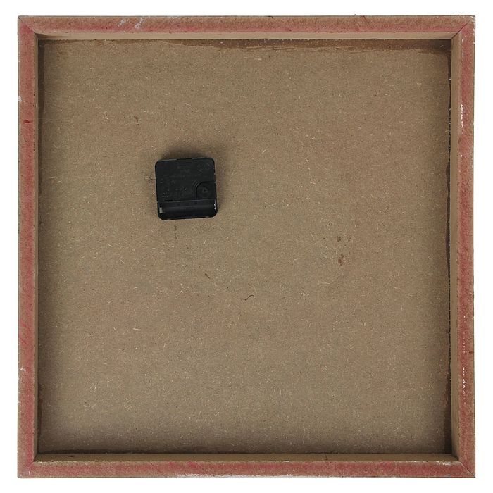 Часы настенные, серия Ретро «Пионы», квадратные, 42х42 см