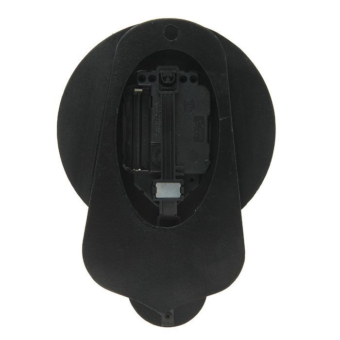 Часы настенные, серия Ретро с маятником «Тюльпаны в корзине», круглые, d=14 см