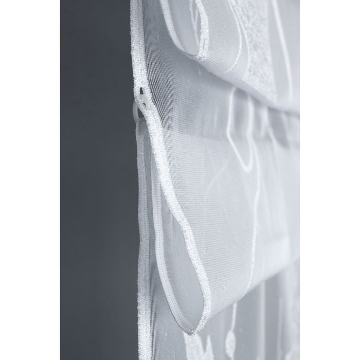 Гардина, размер 60х190 см, цвет белый