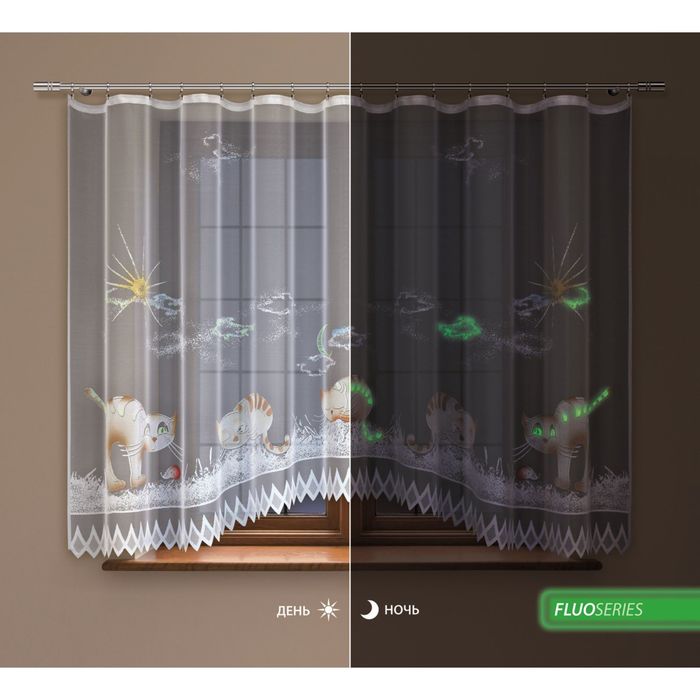 Гардина, размер 160х300 см, день/ночь