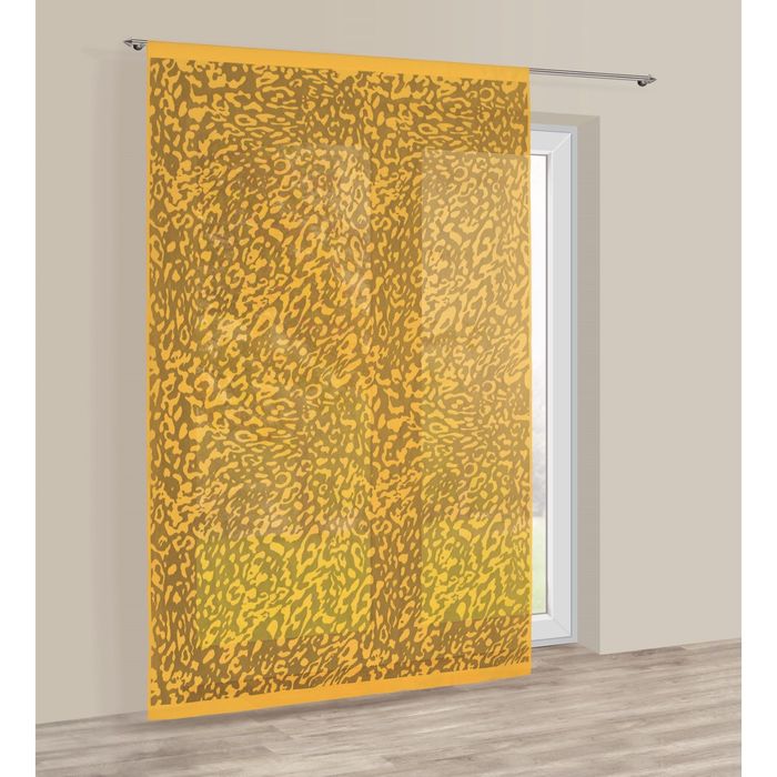 Гардина, размер 150х250 см, цвет золото