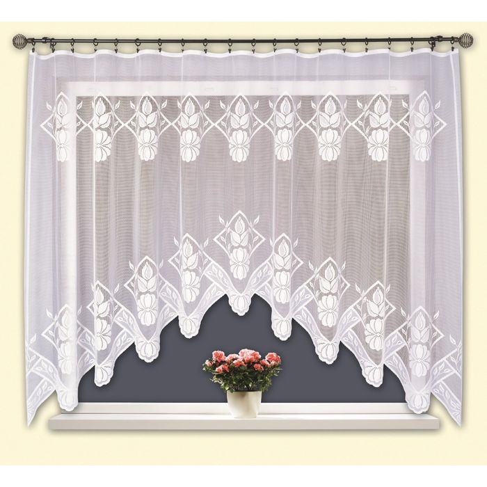 Гардина размер 160х300 см, цвет белый