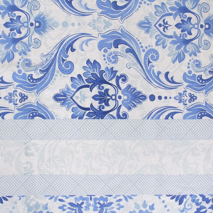 Скатерть "Доляна" Дамаск 180*144 см, 100% хлопок, рогожка, 164 г/м2