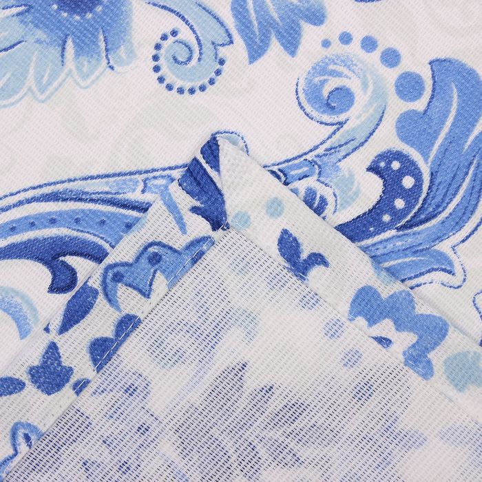 Скатерть "Доляна" Дамаск 180*144 см, 100% хлопок, рогожка, 164 г/м2