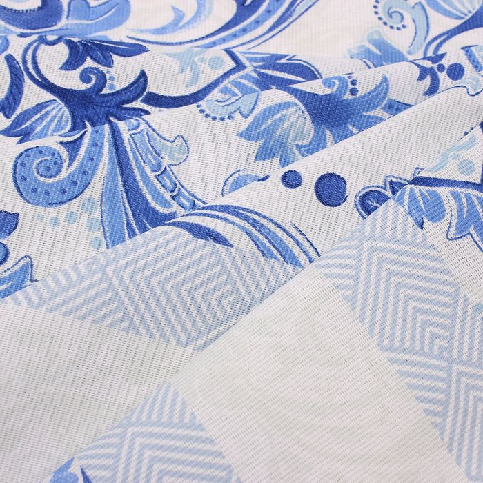 Скатерть "Доляна" Дамаск 180*144 см, 100% хлопок, рогожка, 164 г/м2