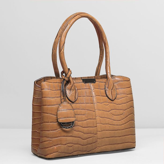 Сумка женская, 1 отдел с перегородкой, наружный карман, цвет хаки