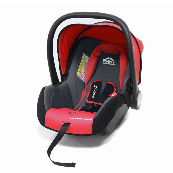 Автокресло Walker, группа 0+ (0-13 кг), красный