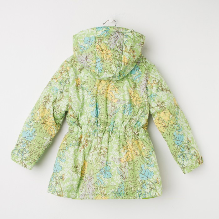 Куртка для девочки, рост 134 см, цвет лайм КД-15/16