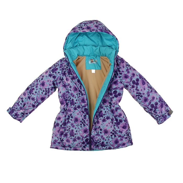 Куртка для девочки, рост 116 см, цвет сиреневый КД-15/19