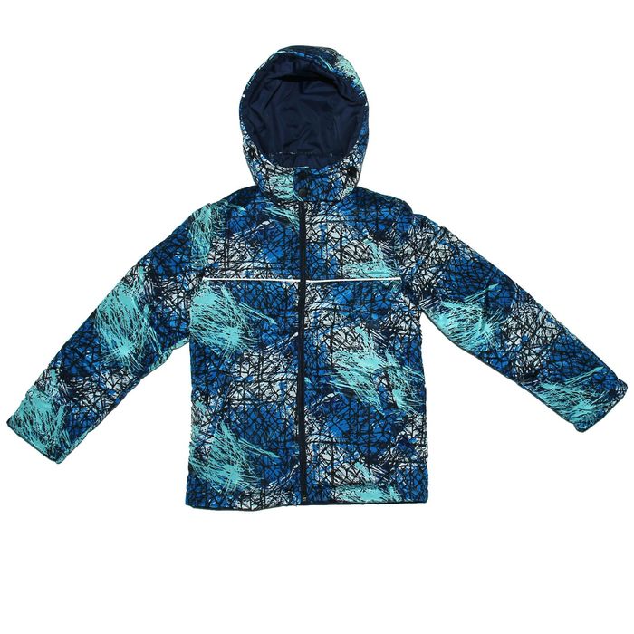 Куртка для мальчика, рост 128 см, цвет синий КМ-10/17
