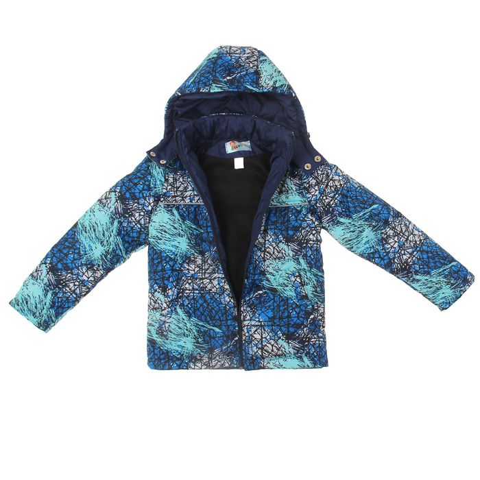 Куртка для мальчика, рост 146 см, цвет синий КМ-10/20
