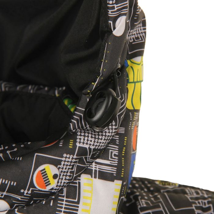 Куртка для мальчика, рост 104 см, цвет чёрный КМ-10/23