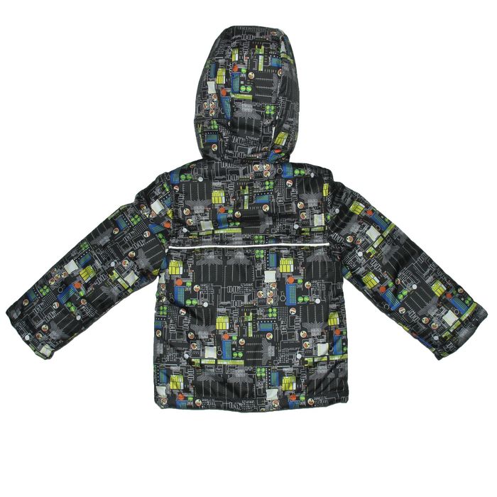 Куртка для мальчика, рост 116 см, цвет чёрный КМ-10/25