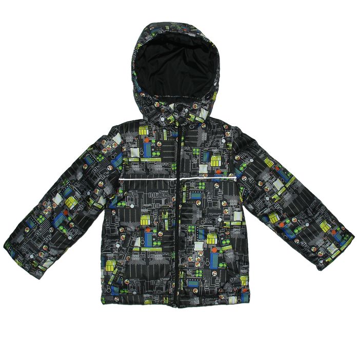 Куртка для мальчика, рост 146 см, цвет чёрный КМ-10/30