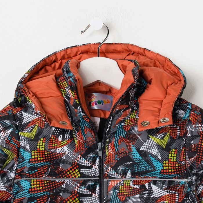 Куртка для мальчика, рост 146 см, цвет коричневый КМ-10/40