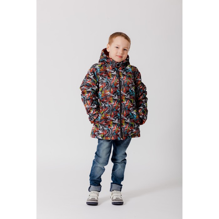 Куртка для мальчика, рост 146 см, цвет коричневый КМ-10/40