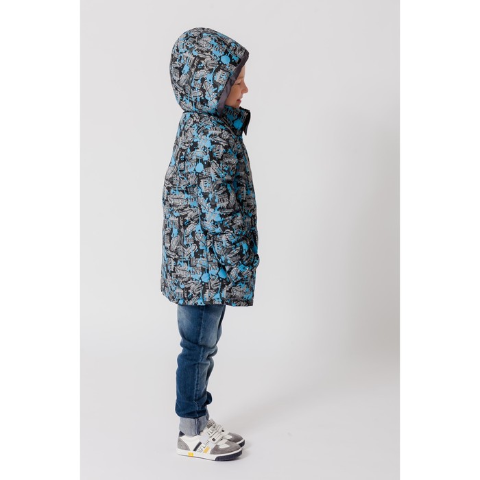 Куртка для мальчика, рост 116 см, цвет синий КМ-11/7