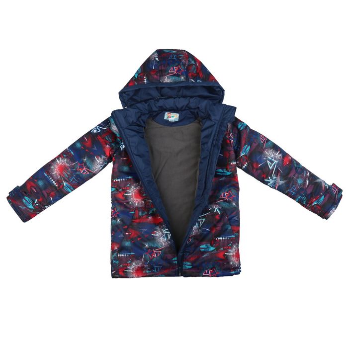Куртка для мальчика, рост 116 см, цвет красный/синий КМ-11/13