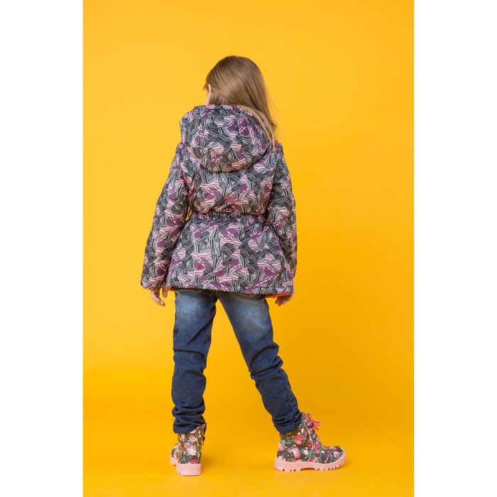 Куртка для девочки, рост 110 см, цвет бордо КД-13/10