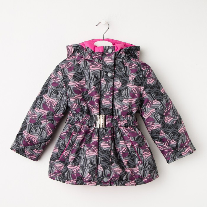 Куртка для девочки, рост 110 см, цвет бордо КД-13/10