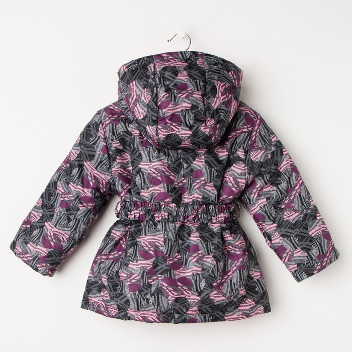 Куртка для девочки, рост 110 см, цвет бордо КД-13/10