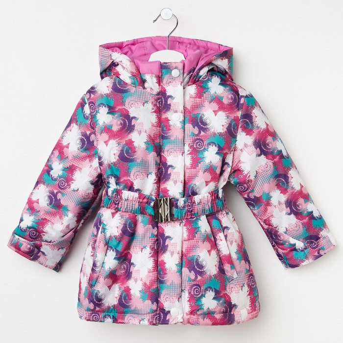 Куртка для девочки, рост 104 см, цвет сиреневый КД-13/15