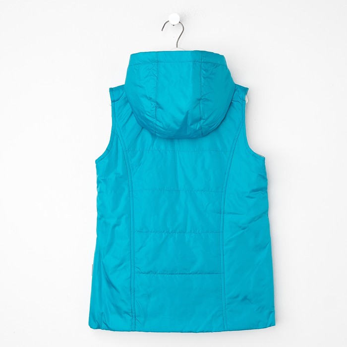 Жилет для девочки, рост 98 см, цвет бирюзовый ЖД-5/11