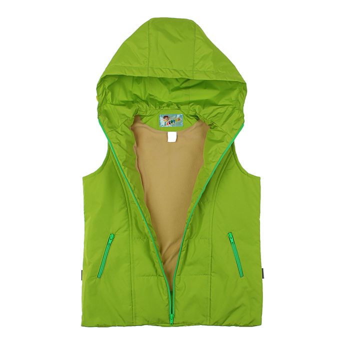 Жилет для девочки, рост 110 см, цвет лайм ЖД-5/21