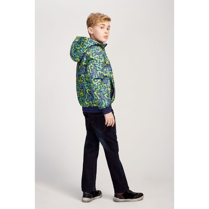 Куртка для мальчика, рост 146 см, цвет лайм КМ-12/18