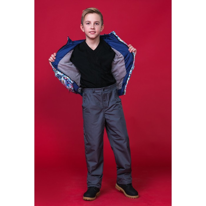 Куртка для мальчика, рост 146 см, цвет бирюзовый КМ-12/24