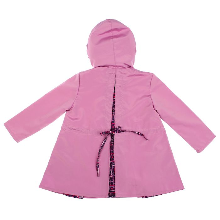 Плащ для девочки "Лилия", рост 110 см (30), цвет сиреневый ДЛ-0804